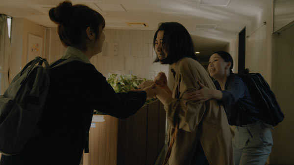 映画「ほどけそうな、息」シーン