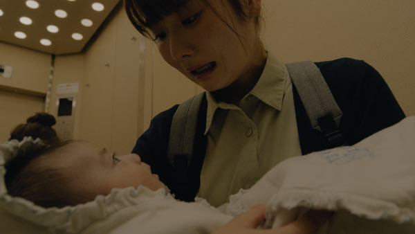 映画「ほどけそうな、息」シーン