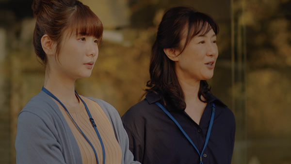 映画「ほどけそうな、息」シーン